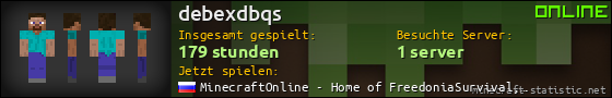 Benutzerleisten 560x90 für debexdbqs