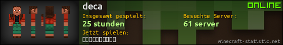Benutzerleisten 560x90 für deca