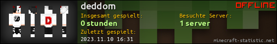 Benutzerleisten 560x90 für deddom