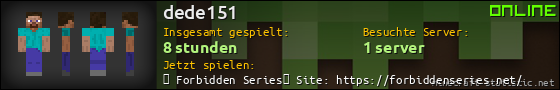 Benutzerleisten 560x90 für dede151