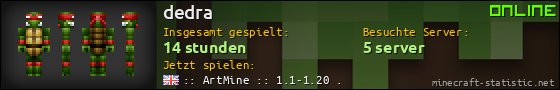 Benutzerleisten 560x90 für dedra