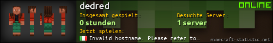Benutzerleisten 560x90 für dedred