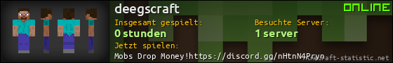 Benutzerleisten 560x90 für deegscraft