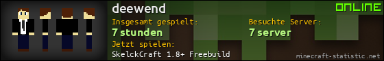Benutzerleisten 560x90 für deewend