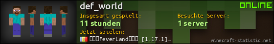 Benutzerleisten 560x90 für def_world