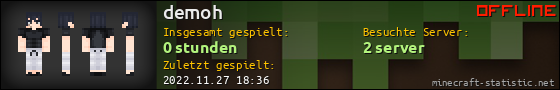Benutzerleisten 560x90 für demoh