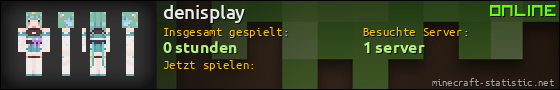 Benutzerleisten 560x90 für denisplay