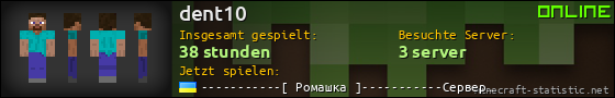 Benutzerleisten 560x90 für dent10