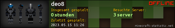 Benutzerleisten 560x90 für deo8