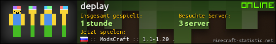 Benutzerleisten 560x90 für deplay