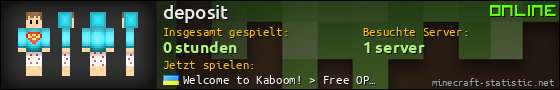 Benutzerleisten 560x90 für deposit