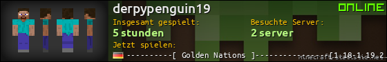 Benutzerleisten 560x90 für derpypenguin19