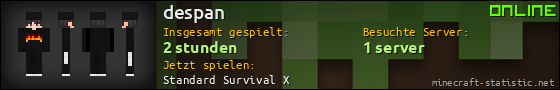 Benutzerleisten 560x90 für despan