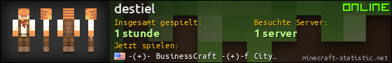 Benutzerleisten 560x90 für destiel