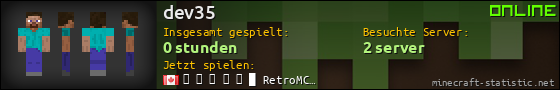 Benutzerleisten 560x90 für dev35