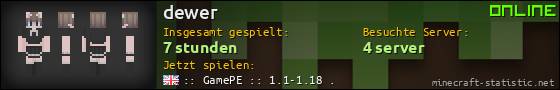 Benutzerleisten 560x90 für dewer