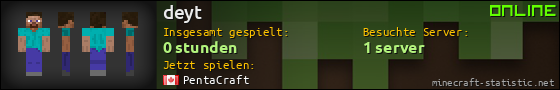 Benutzerleisten 560x90 für deyt