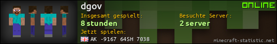 Benutzerleisten 560x90 für dgov