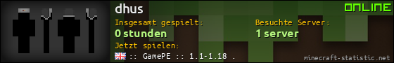 Benutzerleisten 560x90 für dhus