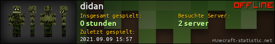 Benutzerleisten 560x90 für didan