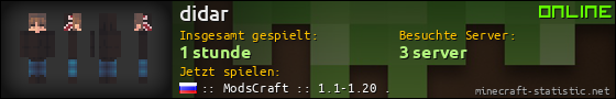 Benutzerleisten 560x90 für didar