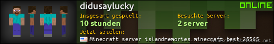 Benutzerleisten 560x90 für didusaylucky