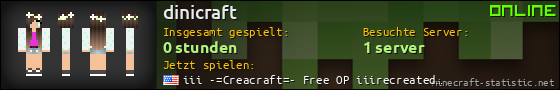 Benutzerleisten 560x90 für dinicraft