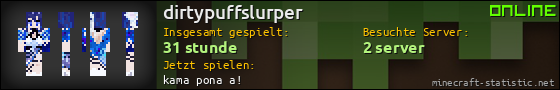 Benutzerleisten 560x90 für dirtypuffslurper