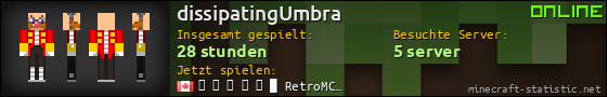 Benutzerleisten 560x90 für dissipatingUmbra