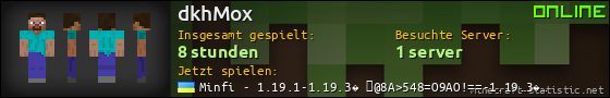 Benutzerleisten 560x90 für dkhMox