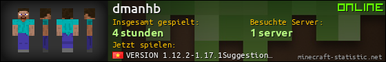 Benutzerleisten 560x90 für dmanhb