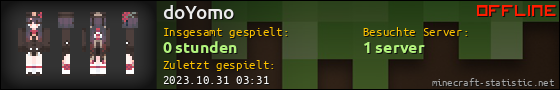 Benutzerleisten 560x90 für doYomo