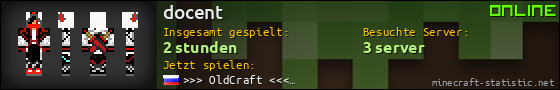 Benutzerleisten 560x90 für docent