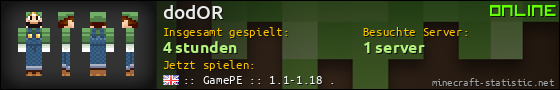 Benutzerleisten 560x90 für dodOR