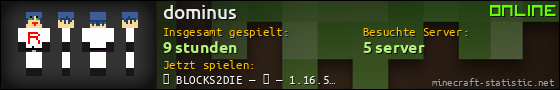 Benutzerleisten 560x90 für dominus