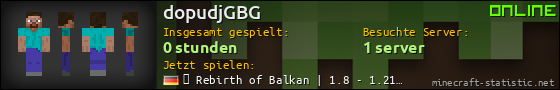 Benutzerleisten 560x90 für dopudjGBG