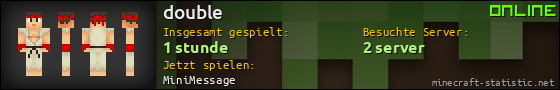 Benutzerleisten 560x90 für double