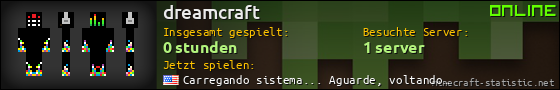 Benutzerleisten 560x90 für dreamcraft