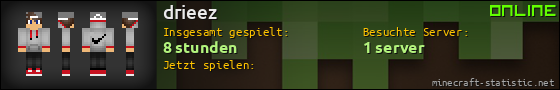 Benutzerleisten 560x90 für drieez