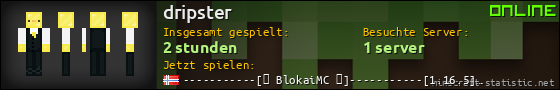 Benutzerleisten 560x90 für dripster