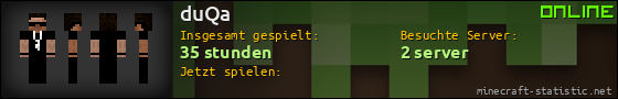 Benutzerleisten 560x90 für duQa