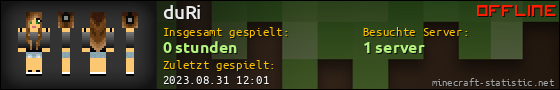 Benutzerleisten 560x90 für duRi