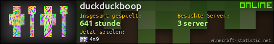 Benutzerleisten 560x90 für duckduckboop