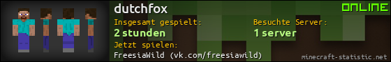 Benutzerleisten 560x90 für dutchfox