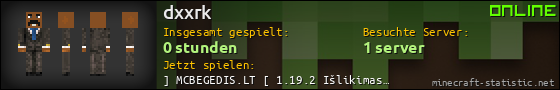 Benutzerleisten 560x90 für dxxrk