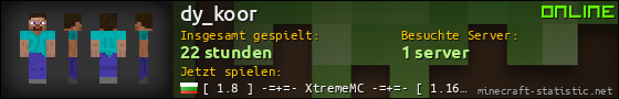 Benutzerleisten 560x90 für dy_koor