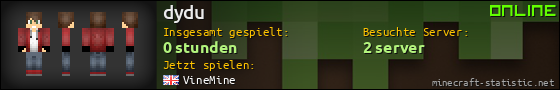 Benutzerleisten 560x90 für dydu