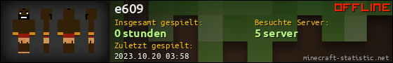 Benutzerleisten 560x90 für e609