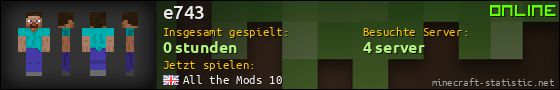 Benutzerleisten 560x90 für e743