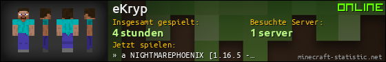 Benutzerleisten 560x90 für eKryp